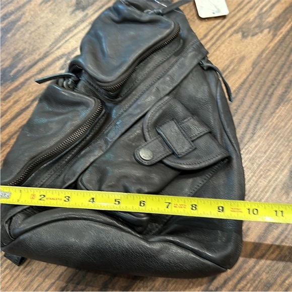 We The Free Free People Leather Sparrow Convertible Sling Bag - Picture 6 of 14